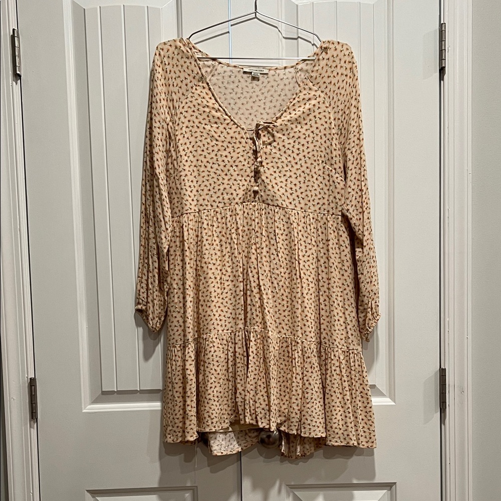 Floral Button-Down Dress